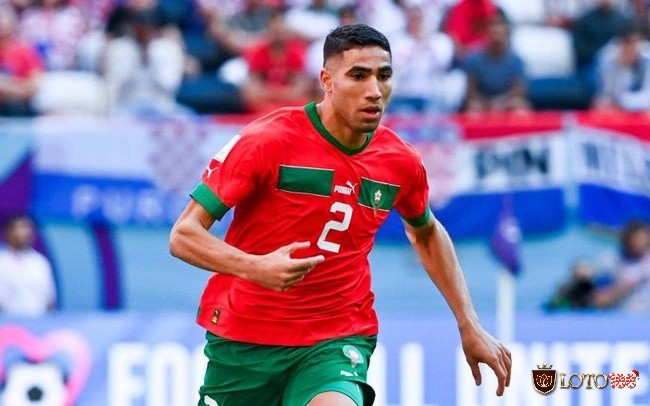 Hậu vệ hay nhất World Cup: Hakimi