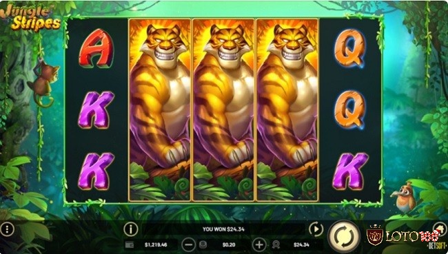 Wild xuất hiện trên các cuộn quay 2, 3, 4 và mở rộng ra toàn bộ guồng quay