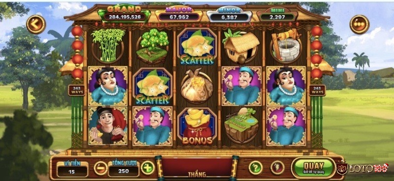 Dạng slot game cổ điện ăn khế trả vàng