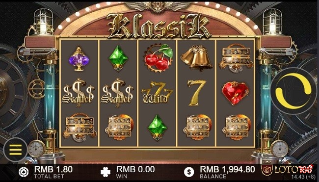 Đồ họa trong slot độc đáo với các biểu tượng mang đậm phong cách steampunk