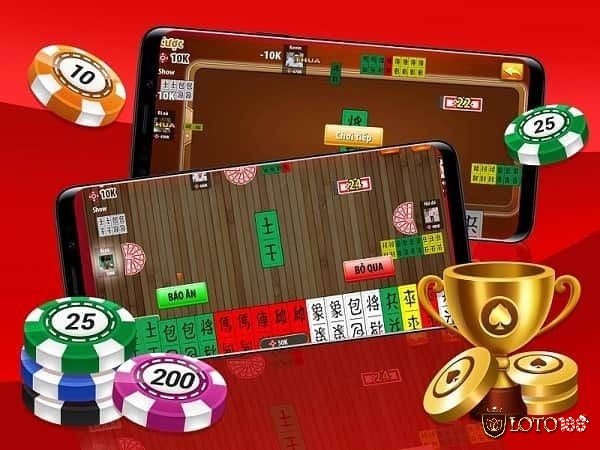 Giao diện bài tứ sắc online tại nhà cái Loto188