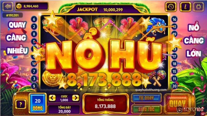 Cùng LOTO188 tìm hiểu top game nổ hũ đáng chơi nhất hiện nay