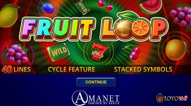 Fruit Loop được ra mắt vào năm 2021 với RTP là 97,17%