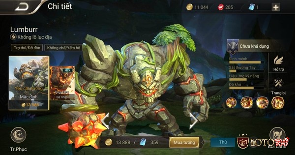 Những điều thú vị mà game thủ khi chơi và build trang bị Lumburr cần biết