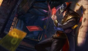 Trang bị Twisted Fate giúp Thần Bài phi bài cực kỳ ảo diệu