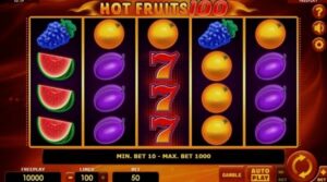 Hot Fruits 100 – Game slot trái cây với 100 dòng thanh toán