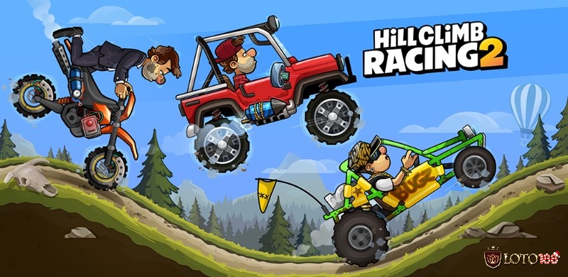 Game không cần wifi hay - Hill Climb Racing 2