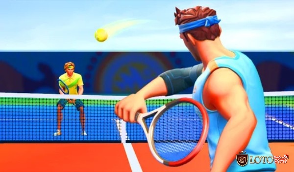 Đồ họa và âm thanh trong game Tennis Clash