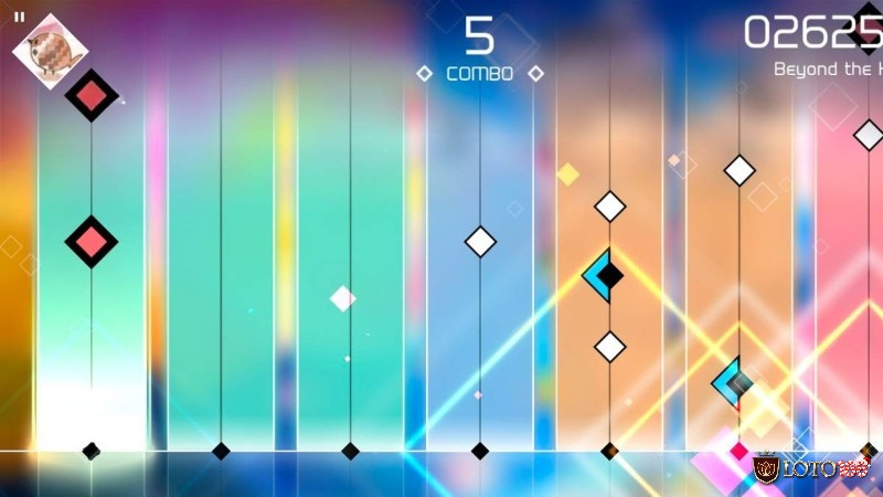 Game âm nhạc hay Voez khá độc đáo với cơ chế 4 nốt, giúp nâng độ khó và đem đến nhiều thử thách hơn