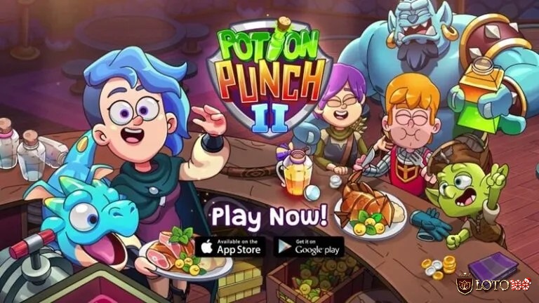 Game phục vụ nhà hàng hay nhất Potion Punch 2: Fantasy Cooking Adventures mang thế giới phép thuật vào trong ẩm thực