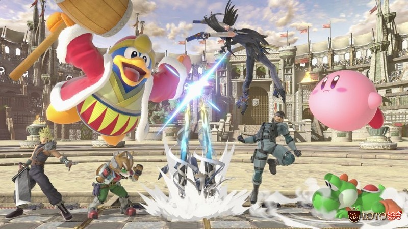 Super Smash Bros. Ultimate có lối chơi đối kháng và đi cảnh độc đáo