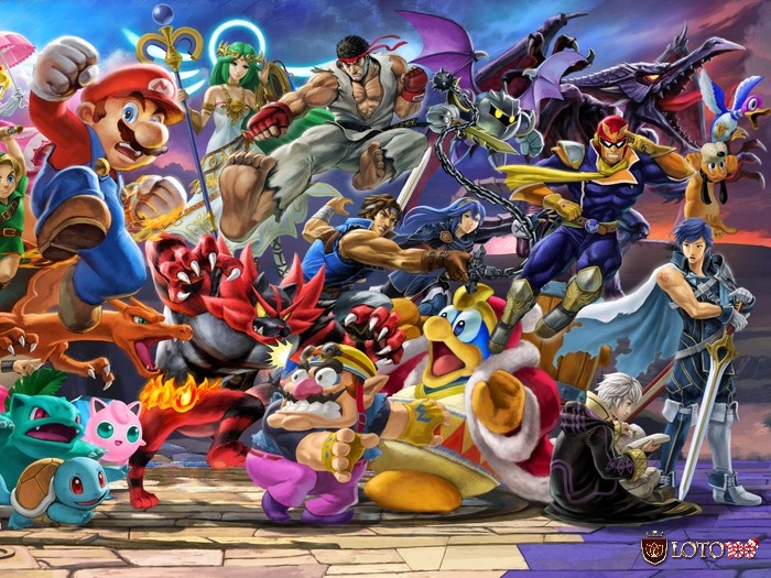 Game Super Smash Bros. Ultimate có đồ họa sống động và đẹp mắt