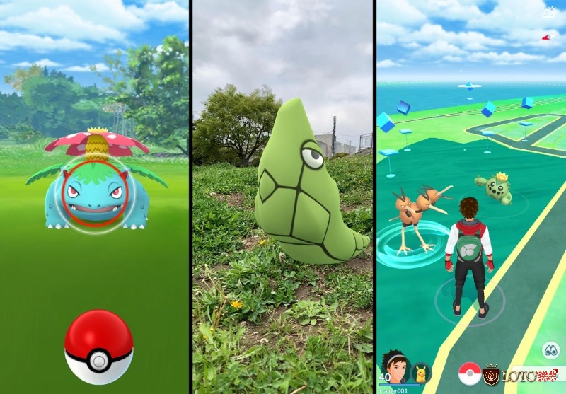 Game Pokemon GO có đồ họa vô cùng đẹp mắt và đáng yêu